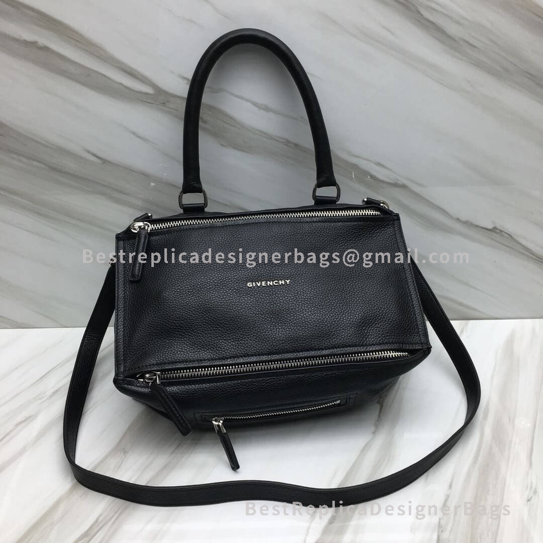 Givenchy Small Pandora Bag In Black Goatskin SHW 2-28608